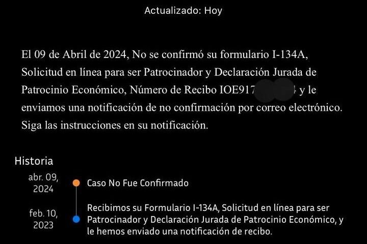 caso NO confirmado notiparole.com 9 abril