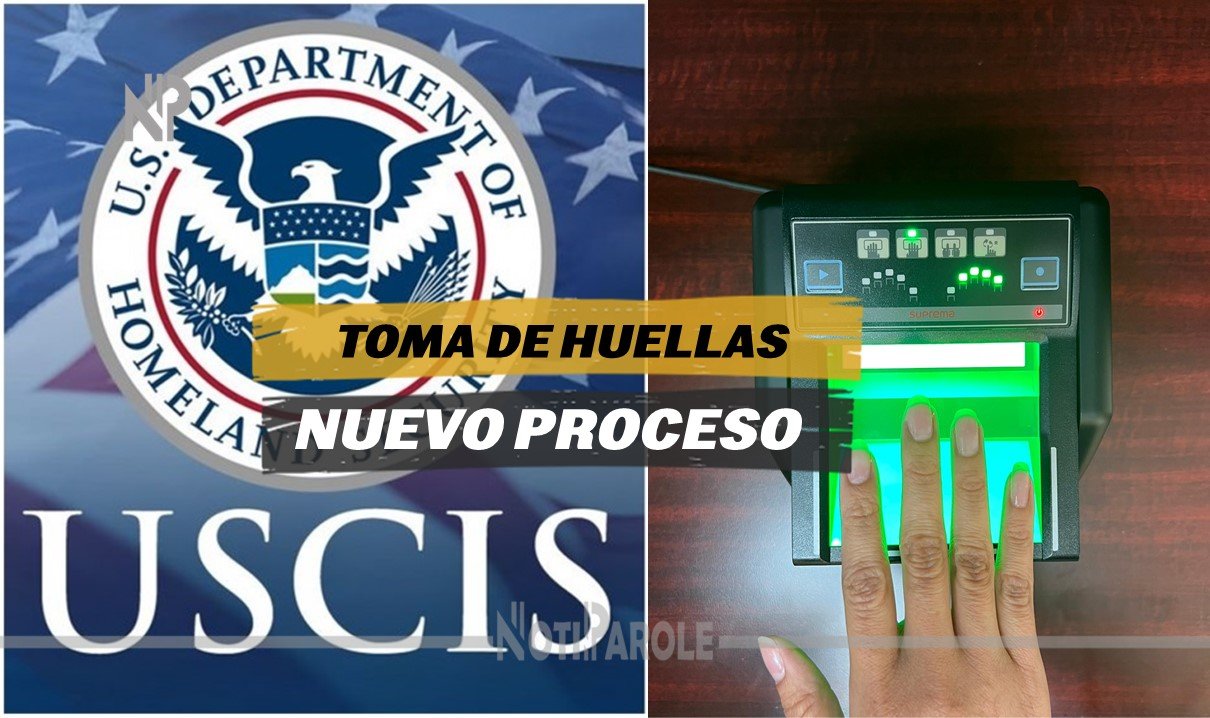 Toma de Huellas para los Patrocinadores del Parole Humanitario Nuevo Sistema notiparole.com